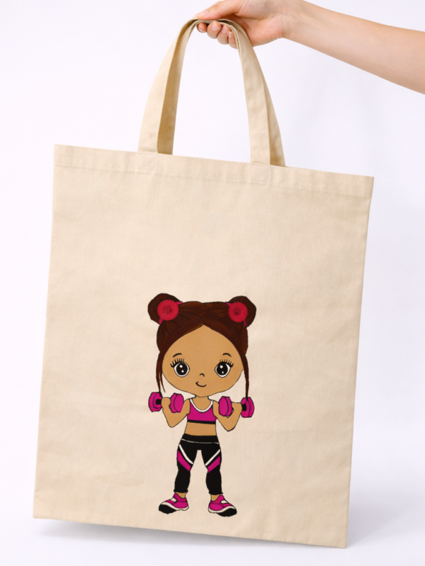 The Fitness Sweetie Artistic Tote Bag
