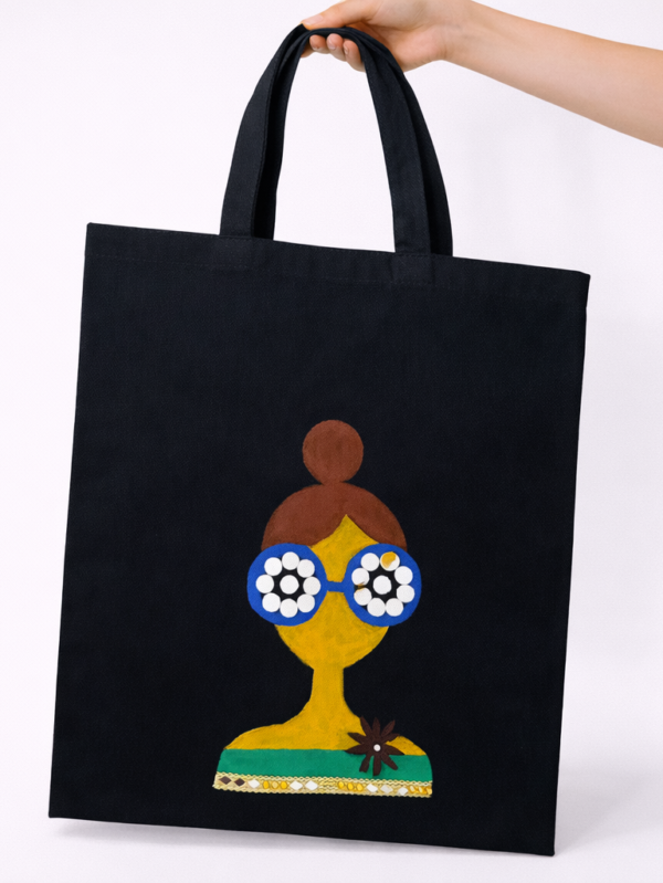 The Floral Spectacle Artistic Tote Bag