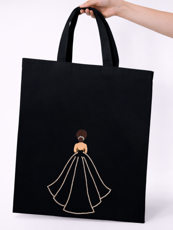 The Gilded Evening Artistic Tote Bag